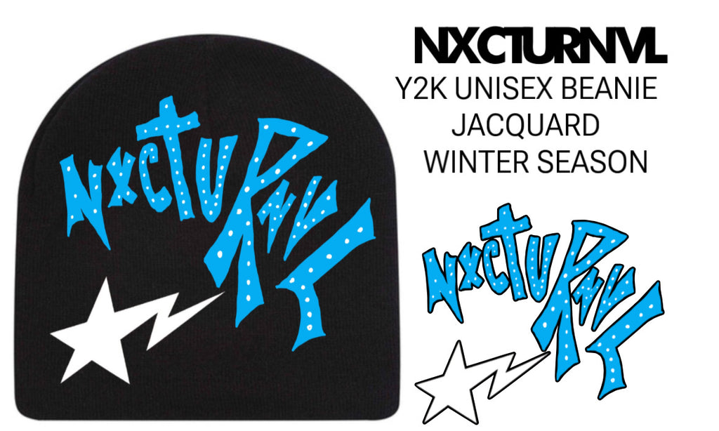 NXCTURNVL UNISEX Y2K BEANIE