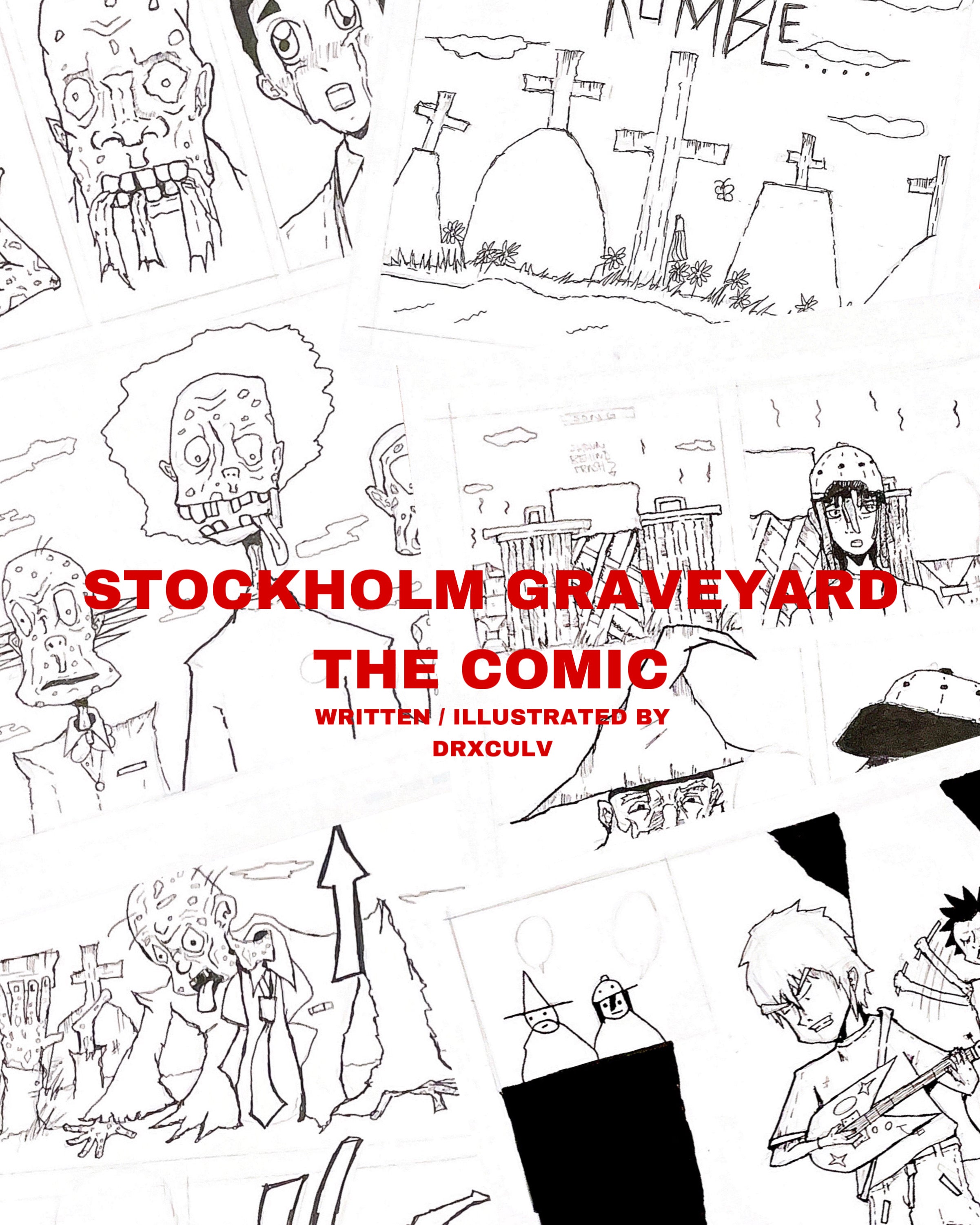 STOCKHOLM GRAVEYARD COMIC BOOK